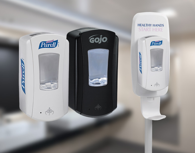GOJO® and PURELL® Touchless Dispensers