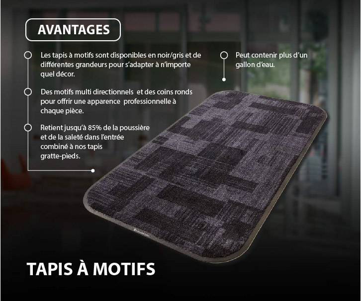 Tapis de sol avec motif