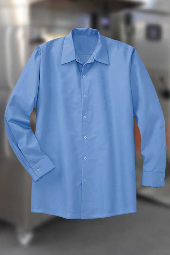 Blue Shirt Food Processing